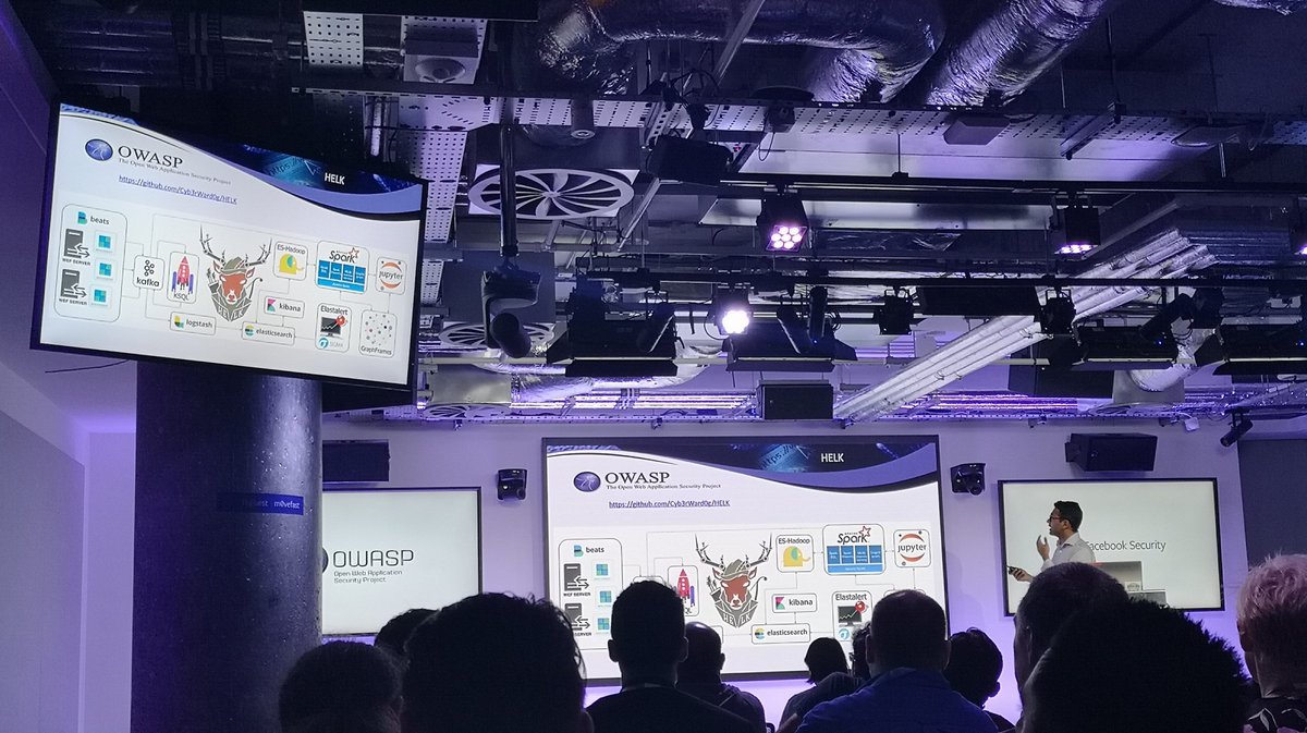 finnianmc's tweet photo. Great #OWASP meetup at Facebook Dublin, lots of recommended open source tools to help detect security issues. https://t.co/r0JnlEcJCz