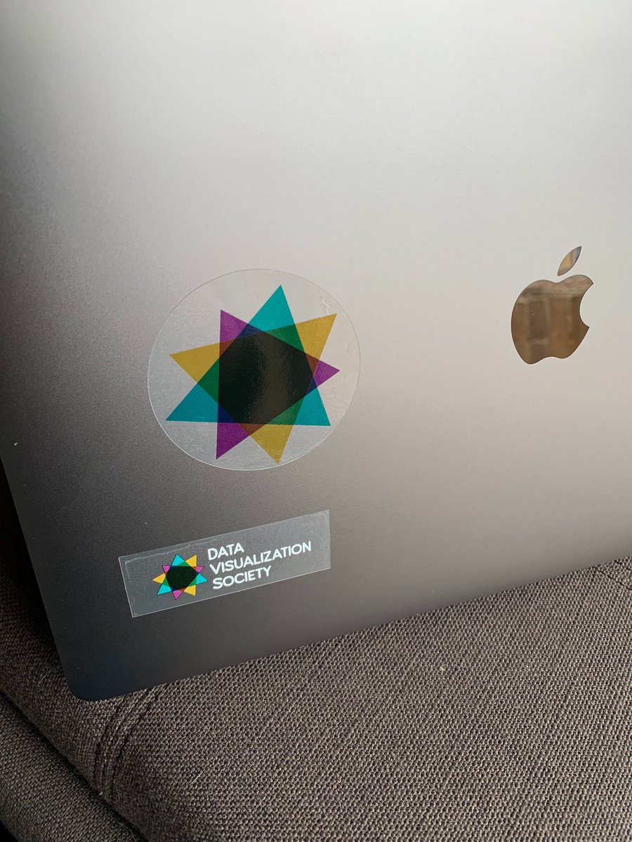 DataVizSociety's tweet photo. There are #DataVizSociety stickers! We've finally become a serious organization with stickers and other swag! #orggoals https://t.co/Vfj7rDBHU3