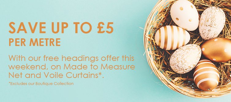 Net_Curtains's tweet photo. When you buy made to measure net or voile curtains through our website you can choose from four standard headings: slot top, slot top &amp; bottom, 2 inch tape or 3 inch tape.

This weekend we are offering these headings FREE on all made to measure net and voile curtains. https://t.co/hcBqaGTAT1