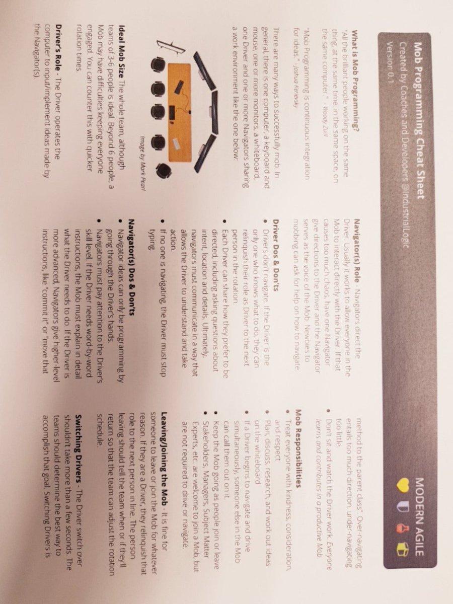 sultansofjava's tweet image. Vandaag hebben we een Pizza en Mob programming sessie bij Sultans of Java.
Erg leuk om een deel van onze club zo bezig te zien.
Trots!
linkedin.com/feed/update/ur…
#developmentteam, #development, #java, #javaprogramminglanguage, #fun, #vacature, #komerbij ;-)