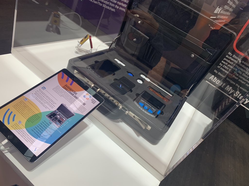 lucacrisciotti's tweet photo. Impressed by the new @vechainofficial “tool chain”, a simple way to make blockchain accessible to everyone @DNVGL_Assurance https://t.co/A2JMjAj75K