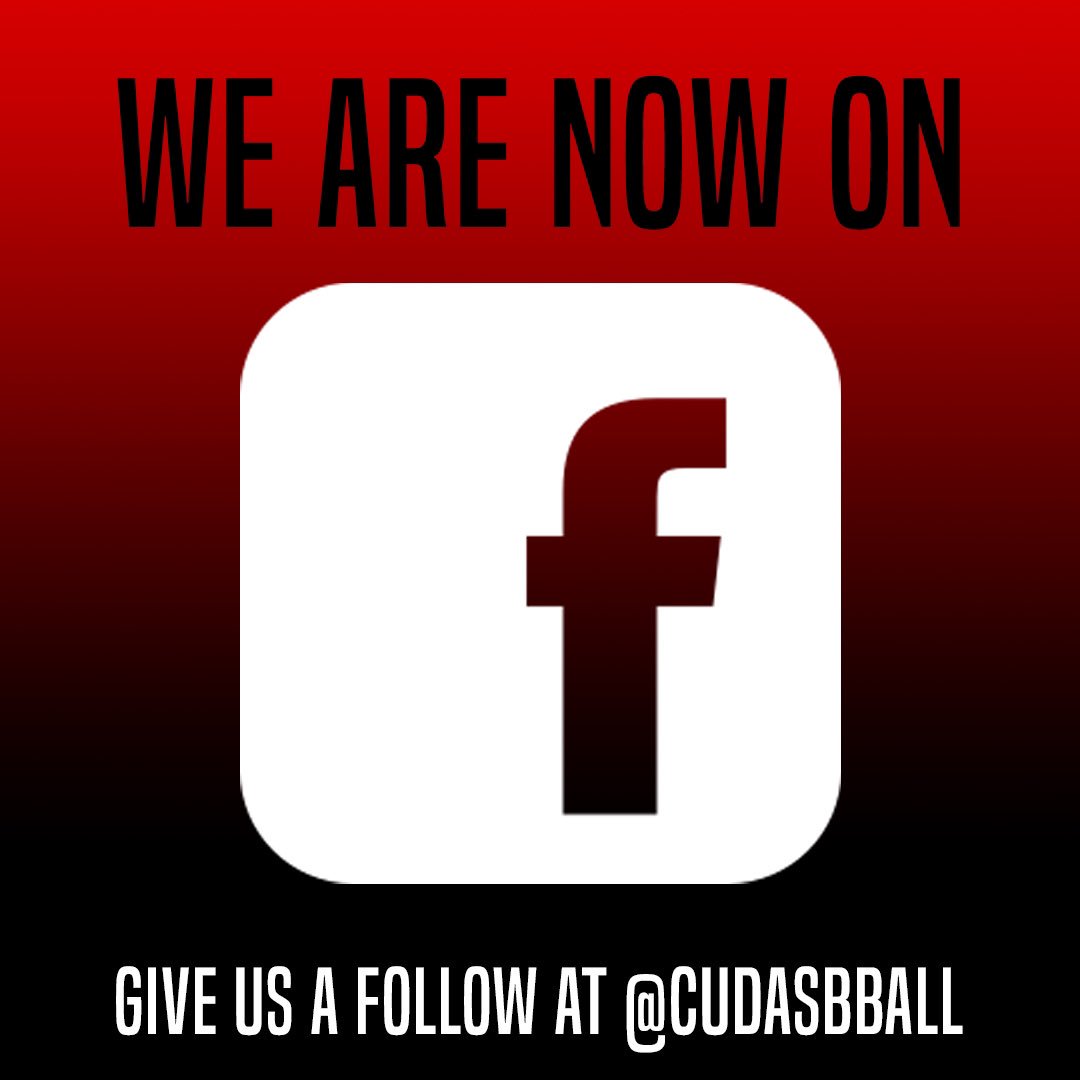 cudas_bb's tweet photo. We are officially on Facebook! Go give us a follow at cudasbball! https://t.co/i9vSMLMEw5