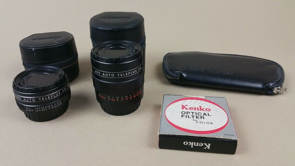 MisSuellaneous's tweet photo. Kenco APS Auto Teleplus 2X 3X Lense &amp; Filters Lot 📷

Follow the Link ➡️  https://t.co/tYWr70oqxF

#cameralense #cameralenses #lensfilter #lensfilters #photography #shopsmall https://t.co/eHo6vSmypT