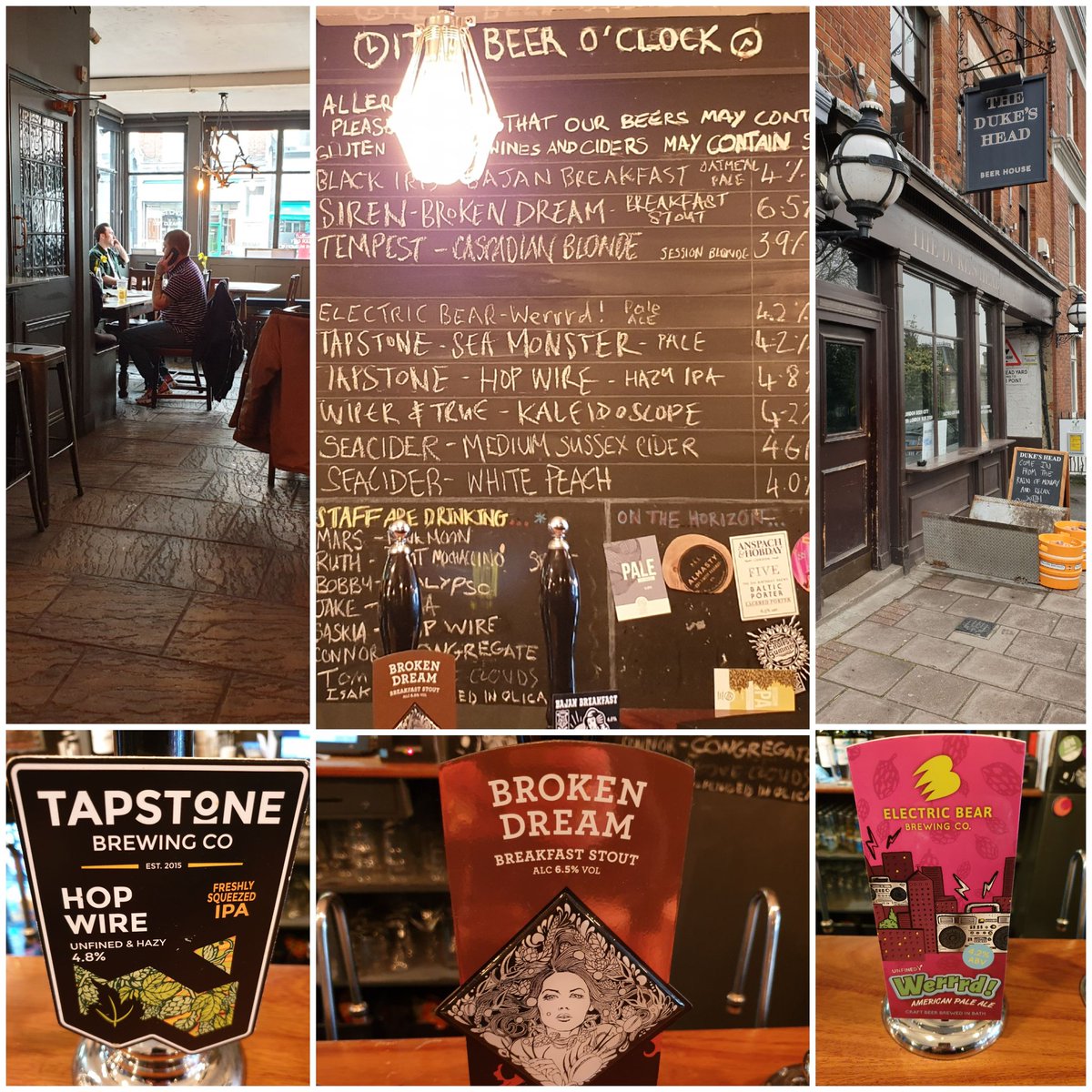 Boozerandbeyond's tweet photo. There are a plethora of fantastic pubs in Highgate, but if in the area check out The Duke's Head, a purveyor of interesting indy cask and keg beers and changing pop up kitchens @DukesHighgate @SirenCraftBrew @TapstoneBrewCo @ElectricBearUK #boozers #london https://t.co/2Z4BdBBAoC