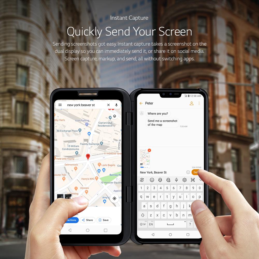 LGUK's tweet photo. Sharing is caring. Send you location, notes, videos and more in just a few taps with LG’s #InstantCapture. Sharing, made easier https://t.co/e9PexAw1t5