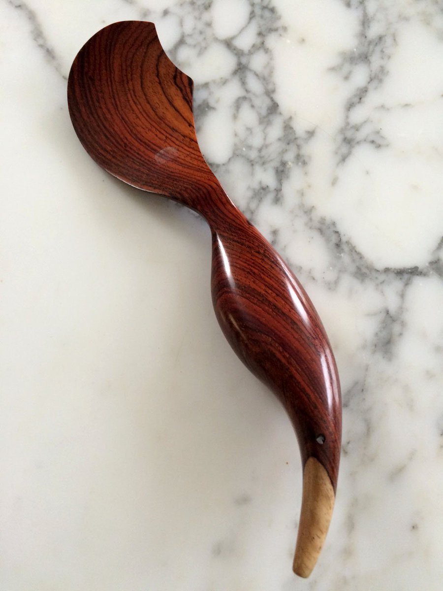 Bangers and Mash Server hand carved by yours truly... Tom O. Reed
