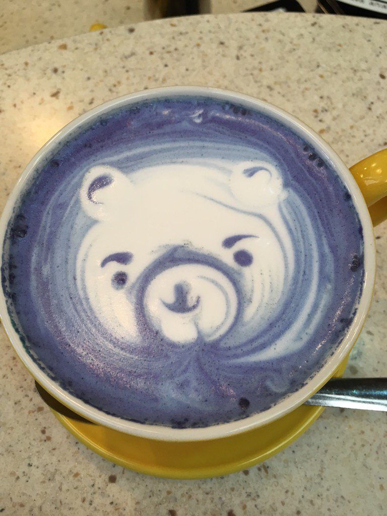 CBCKamloops's tweet photo. Check out these beautiful drinks made by a Kamloops barista! https://t.co/4DY56ifPw1