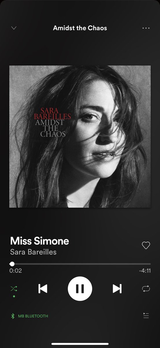 onecrazykatie's tweet photo. Okay @SaraBareilles I see what you did here and I’m 100% here for it! 😍 #misssimone #amidstthechaos https://t.co/CvKVkDRvZP