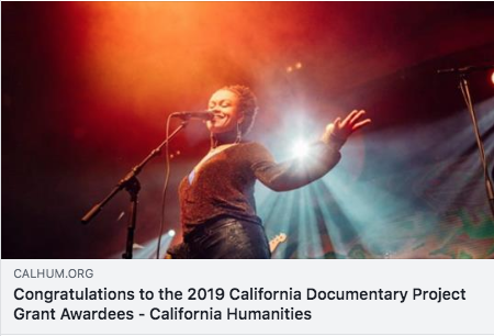 Disclosure_Doc's tweet photo. We are THRILLED to be among the list of projects to be supported by @cal_humanities this year! Fingers crossed that @Disclosure_Doc will be screening in 2020! @Lavernecox @SamFederFilm https://t.co/M6ZFx49FkQ #CalHum, #CADocProject https://t.co/9bqyYVLlix