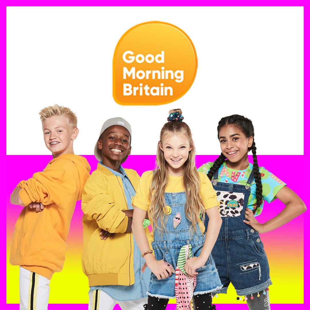 Tune in tomorrow!!! The KIDZ BOP Kids will be live on <a href="/gmb/">Good Morning Britain</a> from 7:45AM ⏰ talking about the #KIDZBOPWorldTour 🎤🌎

Grab your tickets here bit.ly/kbuk_tour