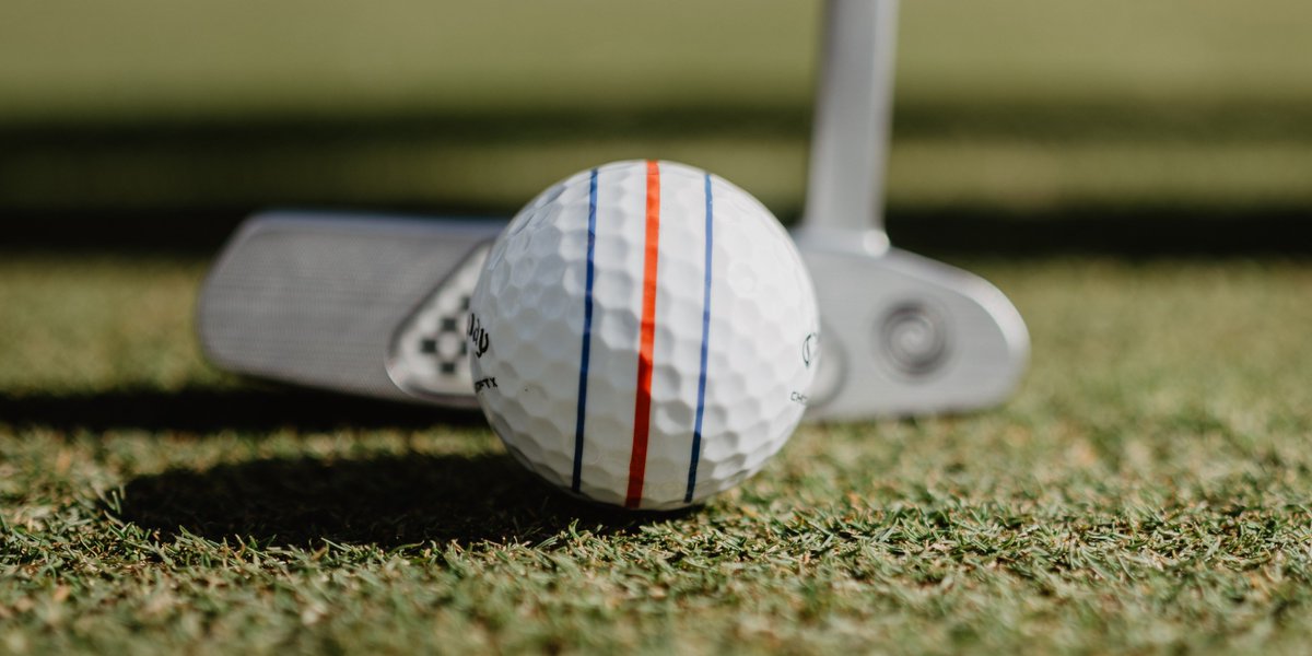 On track to your golf bag |┃| 

Chrome Soft X with Triple Track Technology hits stores tomorrow 🙌 #MakeMorePutts