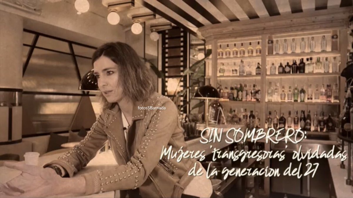fotosSBarneda's tweet photo. “SIN SOMBRERO: Mujeres ‘transgresoras’ olvidadas de la generación del 27” @SandraBarneda hoy con @TowandaRebels y Maria Teresa Rdz De Castro #AferWork https://t.co/VLMW235J4j https://t.co/ilNBq1deXo
