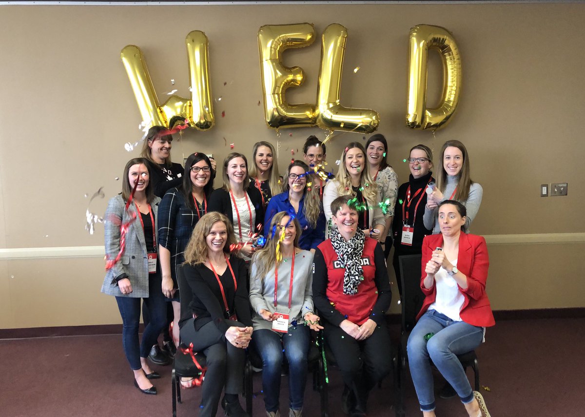MargMcGregor's tweet photo. And so it ends. Graduation day 4 @TeamCanada Women Emerging Leadership Development program. So much fun to work with these up and comers. @SwimmingCanada @CanoeKayakCAN @VBallCanada @gymcan1 @CurlingCanada @SkateCanada @DivingCanada @SpeedSkatingCan @FencingCanada @ArcheryCanada https://t.co/4fwMx3QFHa