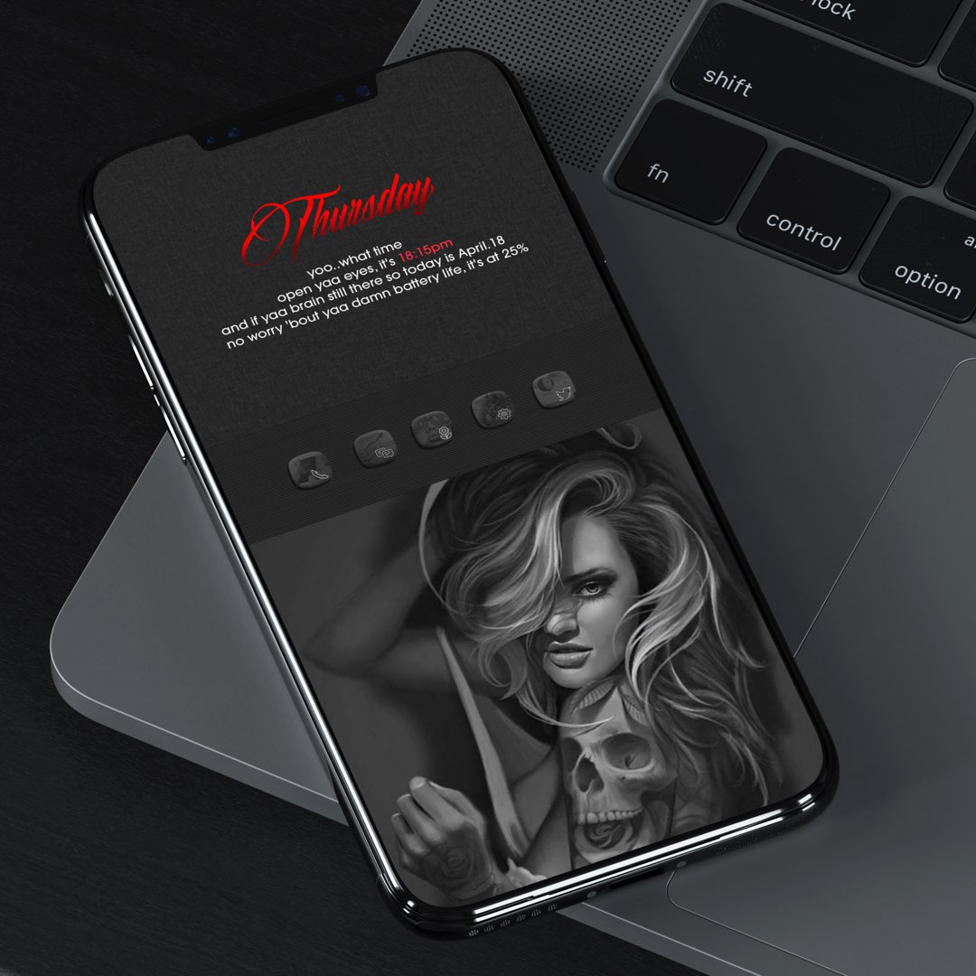 UtdAll's tweet photo. Feeling Creative today π€·π»ββοΈπ
#SimpleGrey @DarkoPhantom
Widget @Payrun76
Wall @Maria2Ps
#frontpage #mysb #lockpluspro #ScreenshotX @JunesIphone
#XenHTML @_Matchstic https://t.co/Bopb2Sy6n9