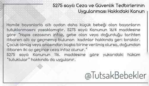alimolan_1's tweet photo. Doğumhaneden Cezaevine
Beyza Demir hamileyken tutuklandı

29 ocakta doğum yaptı ve iki gün hastanedekaldıktan sonra tekrar cezaevine gönderildi

Bakıma muhtaç 79 günlük bebeğiyle birlikte cezaevinde

Hamile ve bebekli kadınlar tahliye edilmeli!
Sesleri olurmusunuz 
@haluk_levent https://t.co/pBpVLVXfIH