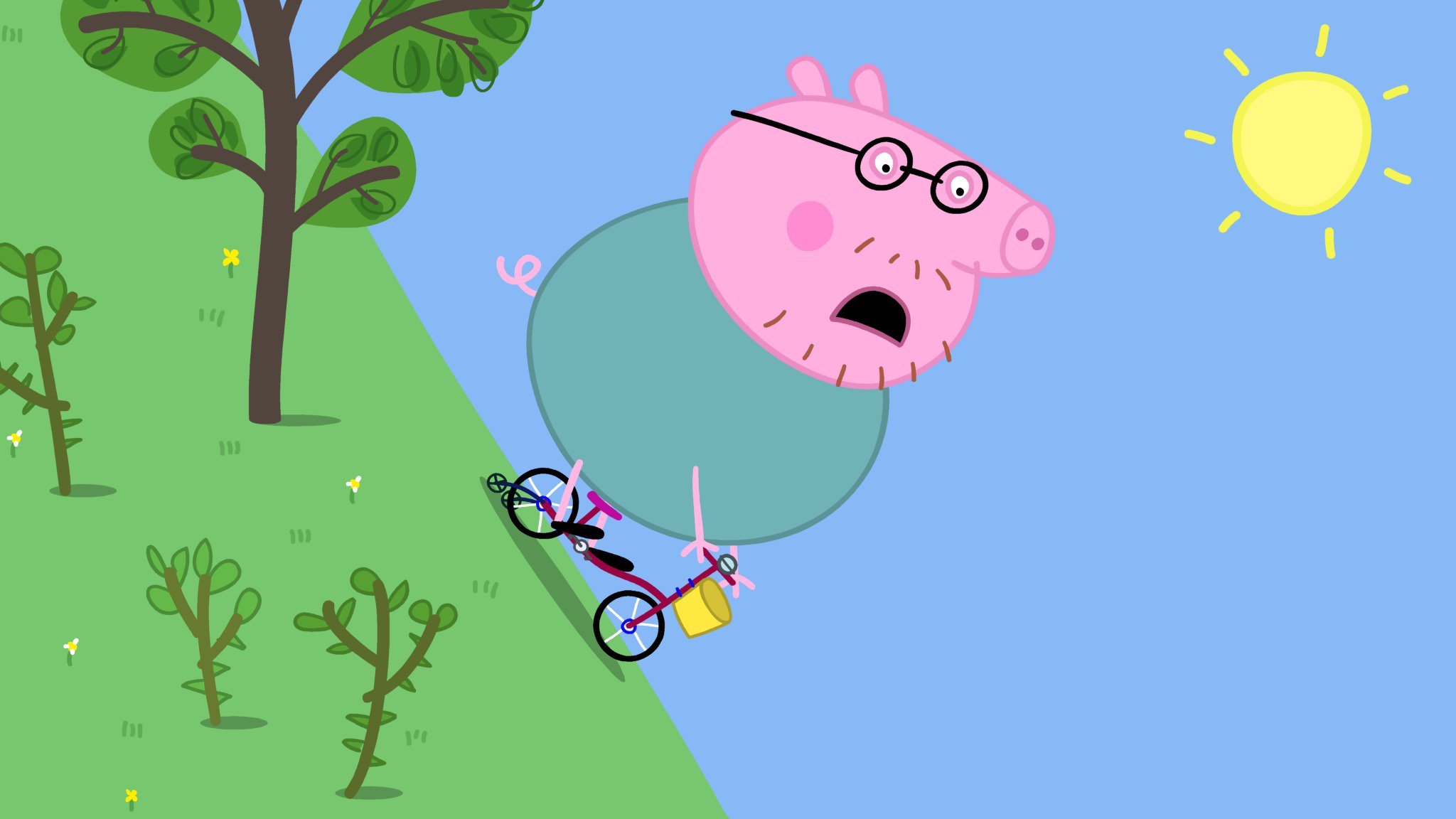 Peppa Pig Official on X Sneaking off to the shops to replace all the Easter eggs you accidentally ate a week ago https t zOODNDfxMi X