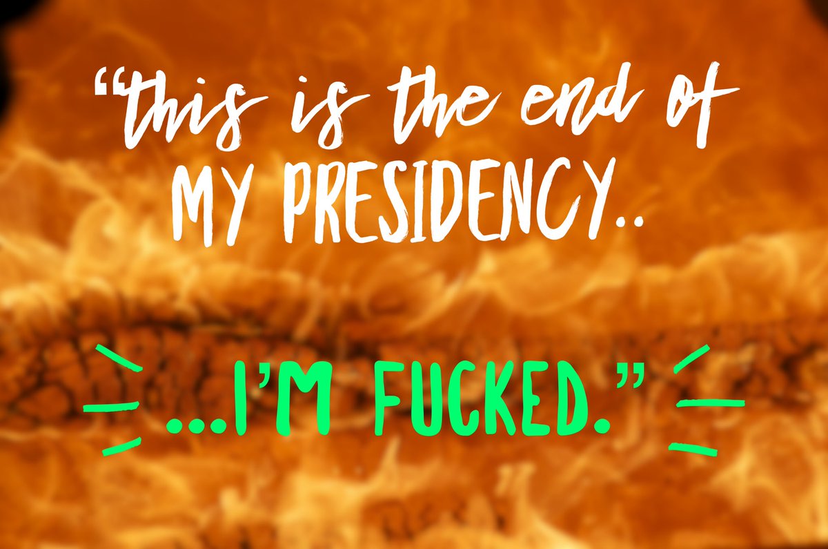 UnpresidentedAF's tweet photo. Fully exonerated

(translation: fucked) 

#impeachtrump #BarrCoverUp #TrumpCollluded #MuellerReport https://t.co/vCwpngHCnd