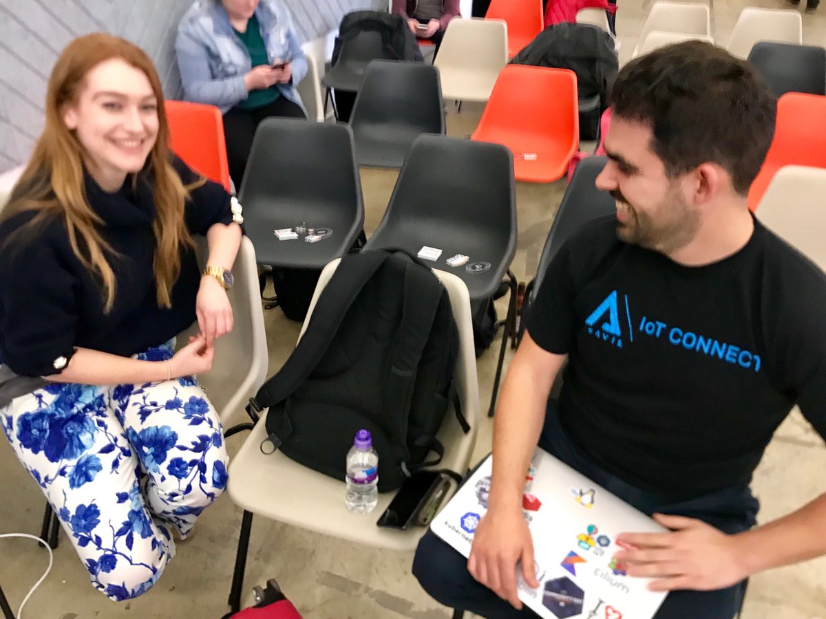 AWSUserGroups's tweet photo. #AWSBelfast Breaktime! Our speakers tonight are @LauraJHyatt and Richard Pablo of @Asavie @AWSCommunity https://t.co/7X9RIs4mXw