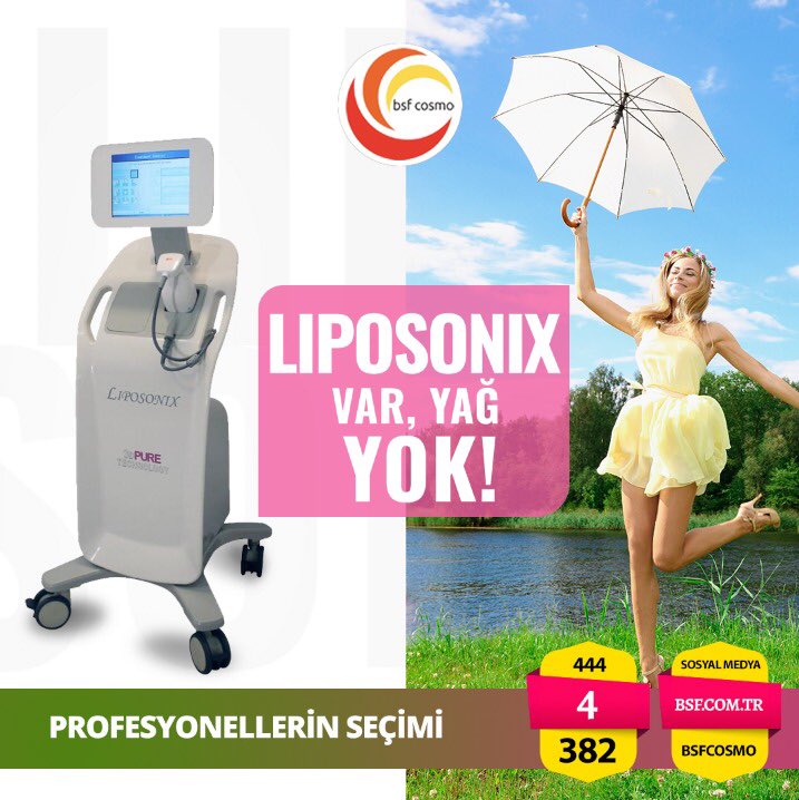 bsfcosmo's tweet photo. Artık #LIPOSONIX var, yağ yok !..
Zayıflamak için onca zahmete gerek kalmadı tartışmasız zayıflama ve bölgesel incelmenin lideri 3D LIPOSONIX HIFU ile #BSFCOSMO sayesinde tanışma zamanınız geldi.
🌐https://t.co/oB2P3mpJBy https://t.co/Hq2JUCqVY8