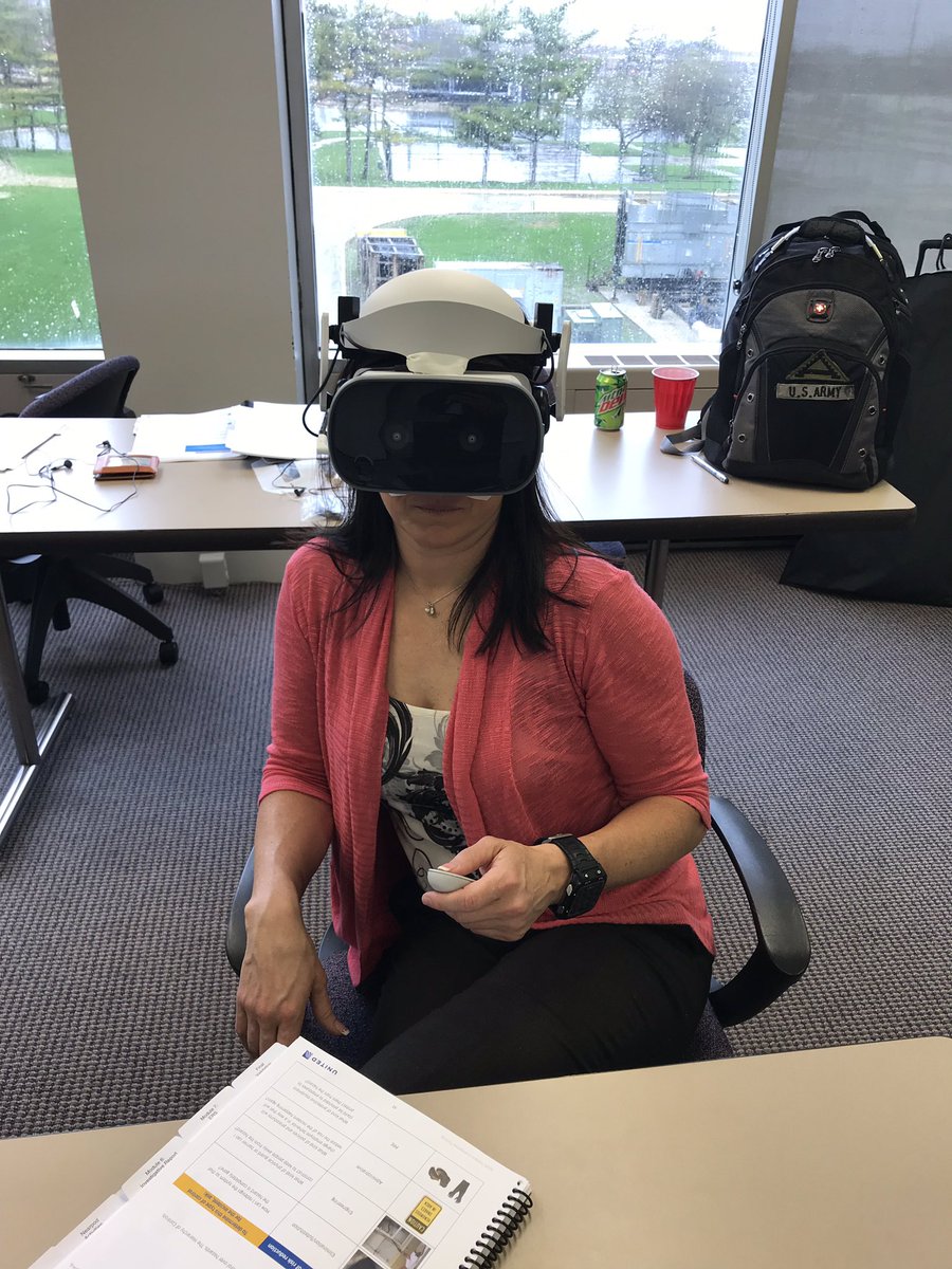 Scott13138104's tweet image. Airport Operations Investigation training using VR technology. Student with their final exam @weareunited @MikeHannaUAL @JMRoitman @stop_mk @JTeragawachi #whyIloveAO