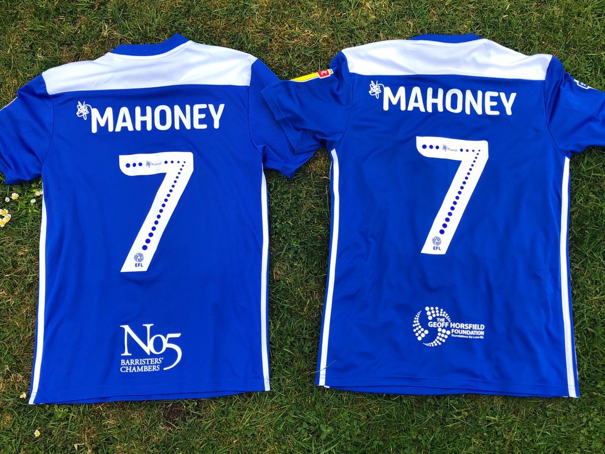 BCFC's tweet photo. 👀 Spot the difference... 👕

There will be a very special back-of-shirt sponsor for our game against @dcfcofficial. 🙌

#BCFC https://t.co/iw2WwbLJDn