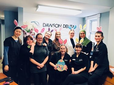 #HappyEaster from the Easter bunnies at Dawson Dental Kingston! #ThisIsDawson #longweekend