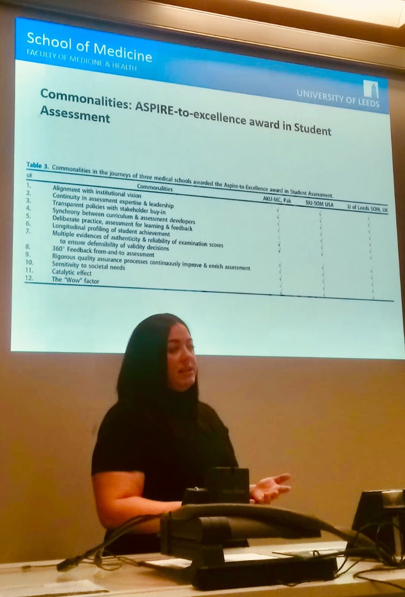 LindseyMPope's tweet photo. A brilliant session on ‘Excellence in Assessment’ from @DrJenn_Hallam from @LeedsARG - the first external speaker for the @UoGSoMDN scholarship series! Lots to think about and learn from!! https://t.co/Yk2TKBuh23