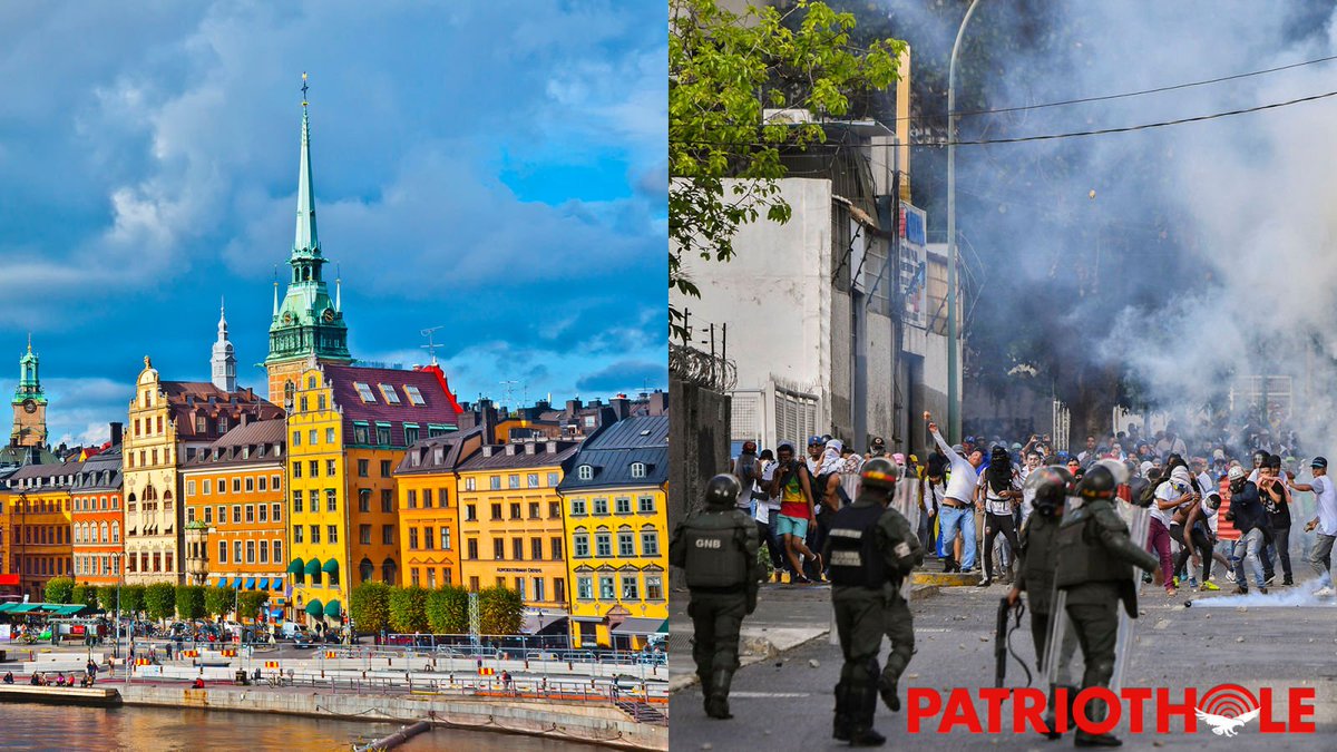 Perils Of Socialism: Sweden Used To Be A Prosperous Nation. Then They Became Socialist. Today Their Country Is Known As Venezuela trib.al/oPTIOwo