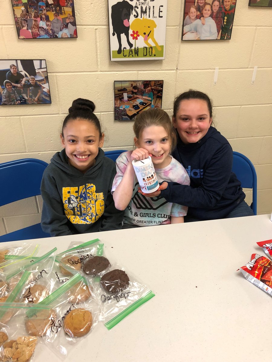FiedlerFalcons's tweet photo. Fiedler Falcons in Room 103 are living out what they are learning from the @PosProject .  They are participating in "Dimes for Diapers" to raise money to help Genesee County families and babies.  #OtherPeopleMatter @KearsleyCommSch @ABC12WJRT https://t.co/GOxg2EE1pZ
