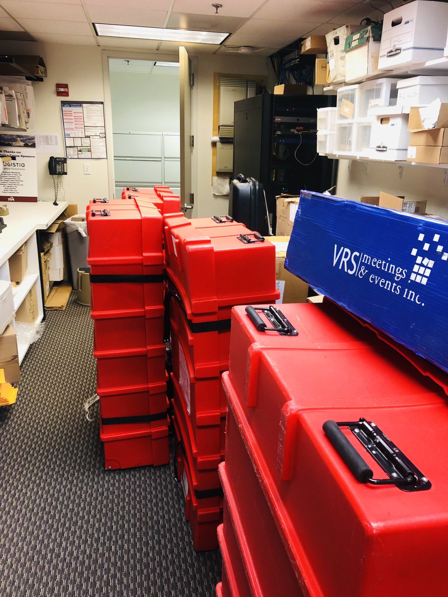 tianetdotorg's tweet photo. Have you unpacked from #TIA2019con, yet? It’s a work in progress at headquarters! https://t.co/8RXP6FeKlk