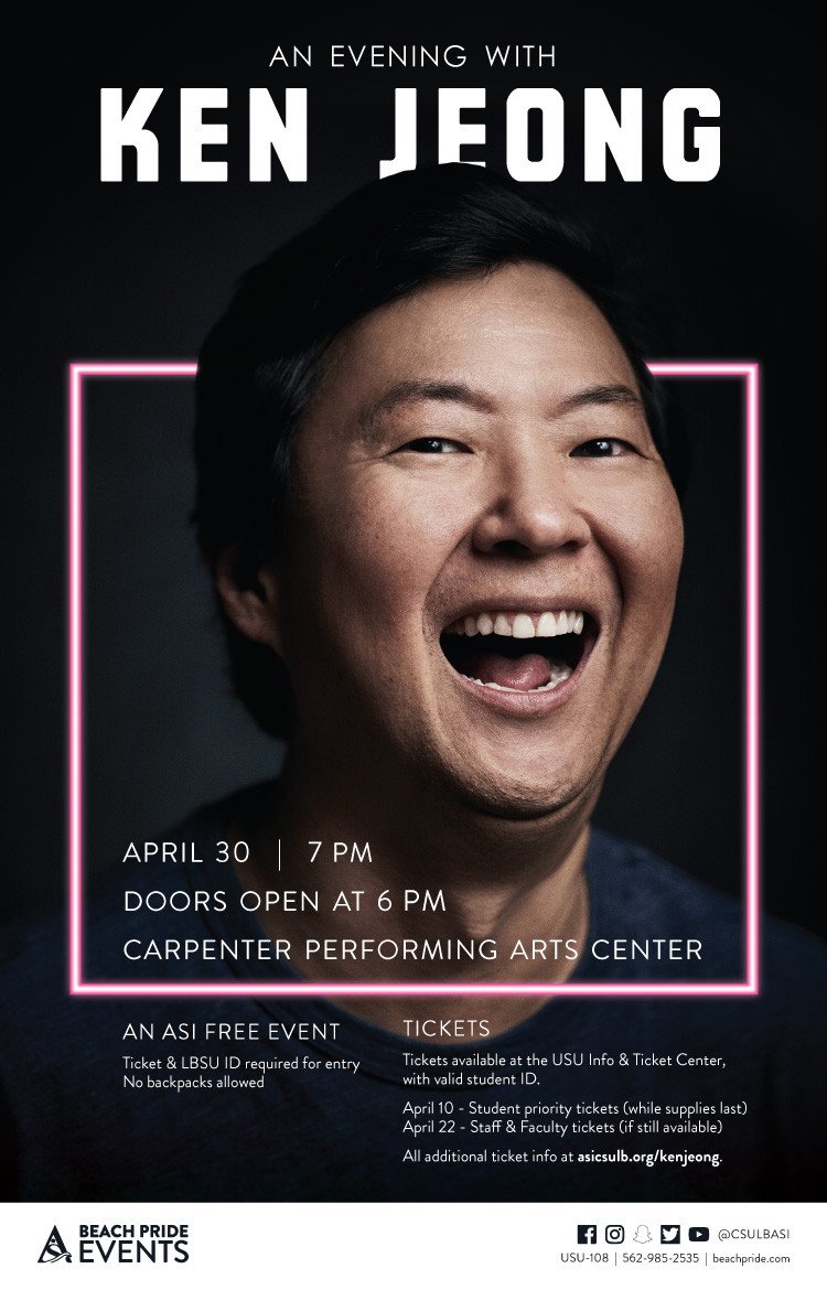 Pick up your ticket at the USU! Don't forget to bring your student ID! #finalseason #internationalstudent #gobeach #highered