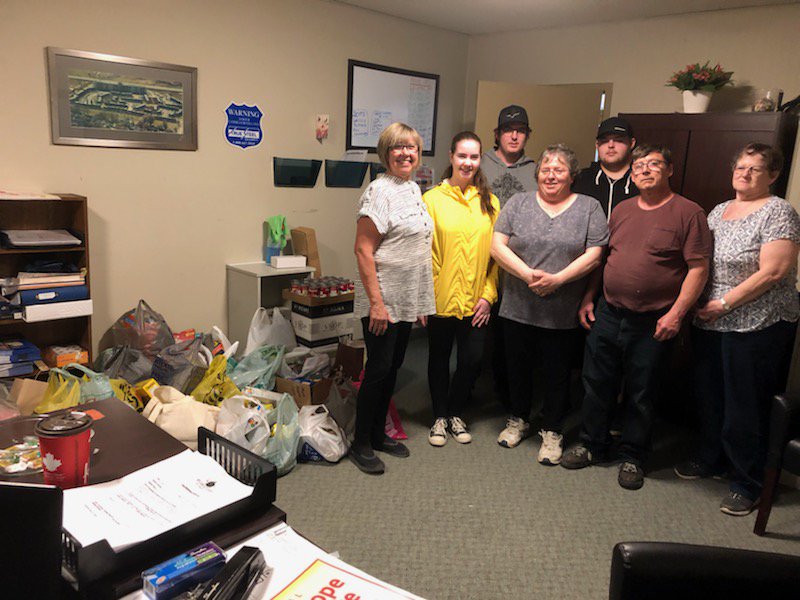 FRPOFACTS's tweet photo. Thank you to these amazing residents and staff from Williams & McDaniels buildings in Elora, Orangeville and Sudbury for your support and donations! #springhopefooddrive https://t.co/Z0VbItrnbM