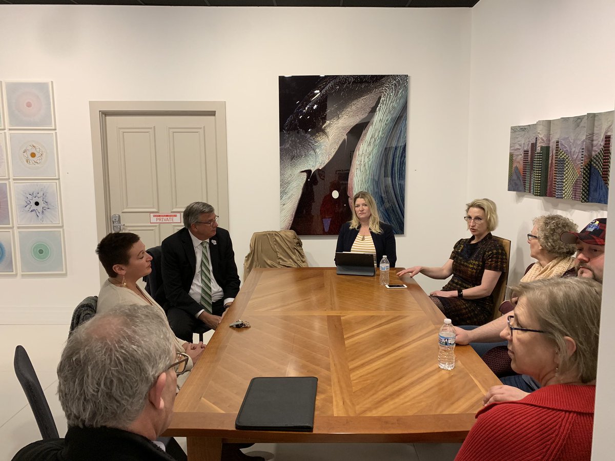 rep89's tweet image. #DistrictDay in my hometown, Marinette! Meeting with Main Street business owners and operators to talk about economic development for our area. Thanks for all your hard work.