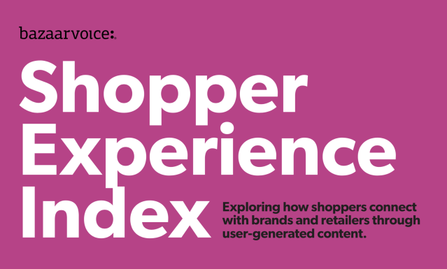 We analyzed the data from over a billion online shoppers to learn more about today’s shopping experience — see more in the Shopper Experience Index. <a href="/bazaarvoice/">Bazaarvoice</a> bit.ly/2VSygPJ
