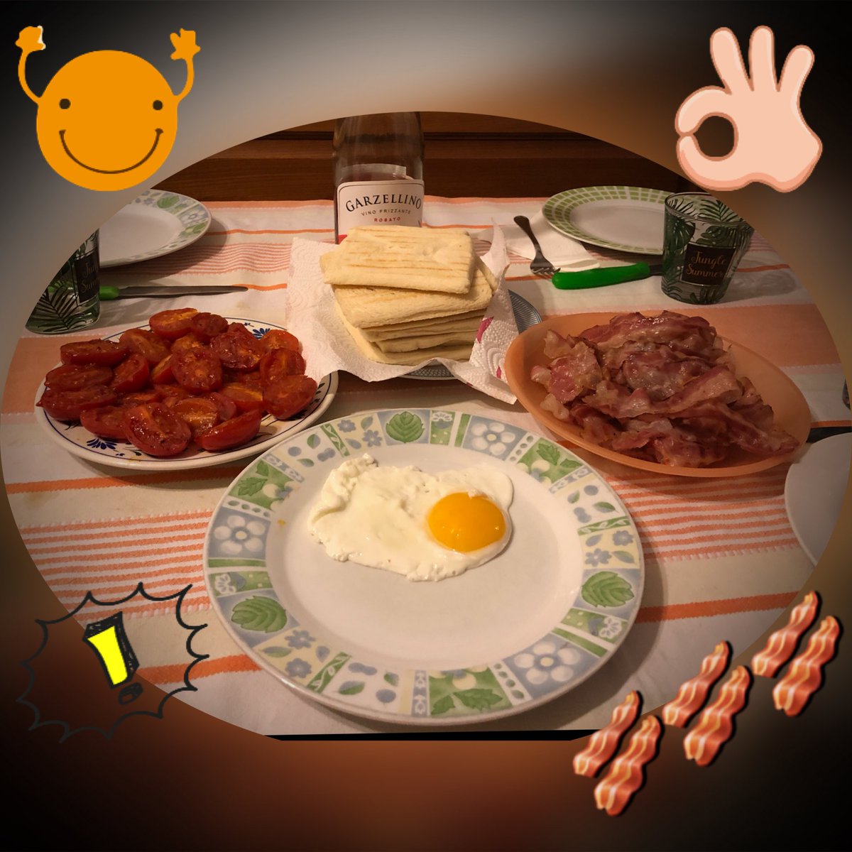 FEFE72's tweet image. The perfect dinner honouring #makingbacon of @DavidHaydnJones 🥓🥓🥓