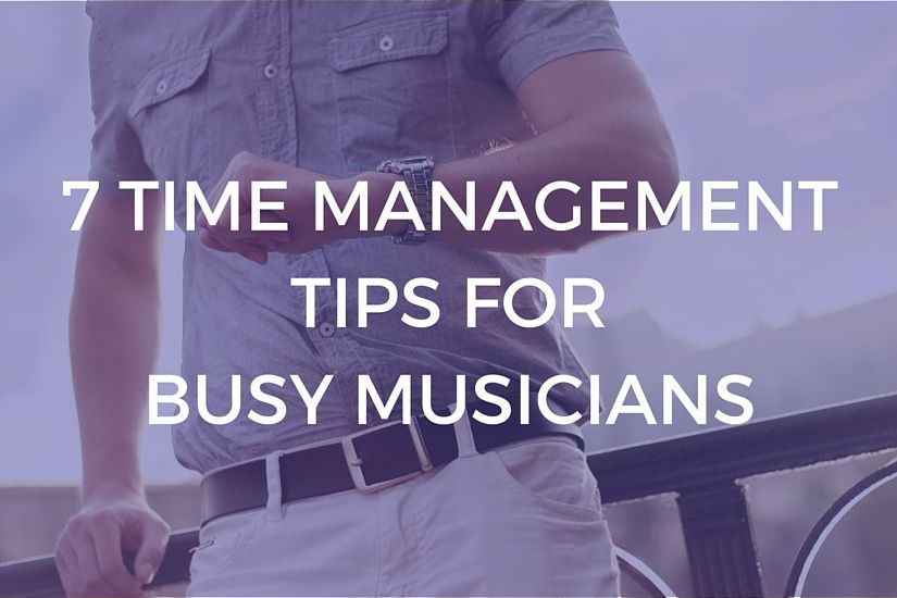 🎶"Tiiiiime, why you punish me?" &lt;-- Hootie &amp; The Blowfish got it. Musicians are pulled in so many different directions that it's easy to drop the ball somewhere. So, what’s the answer? How can musicians find the best way to manage their time? buff.ly/2UJ8pNy
