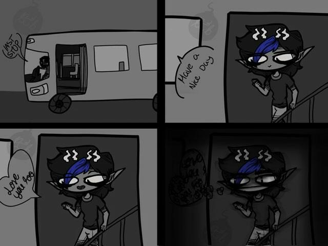 >>Toufez: Curl up in a ball and cry
≈≈Hacker/musician
≈≈Has 2 Chittr accounts
≈≈N/SFW RP
≈≈Same writer as @NITW_Bea
≈≈Ask before slipping into DMs please
≈≈Will ship with whoever he gets on well with
[I have other trolls as well. Ask me about 'em!]
"follow me!!"