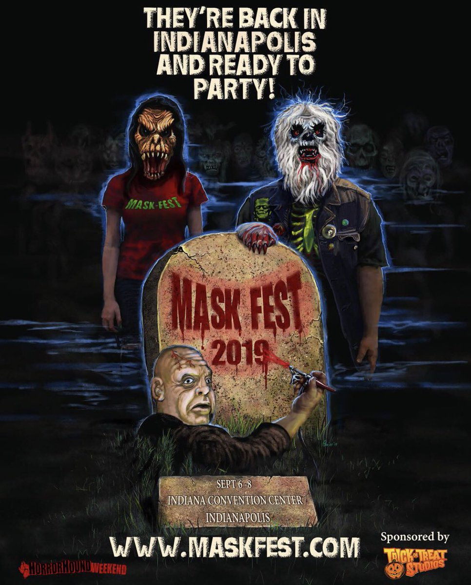 SAVE THE DATE! #maskfest #halloweenmask #haunter #spfx