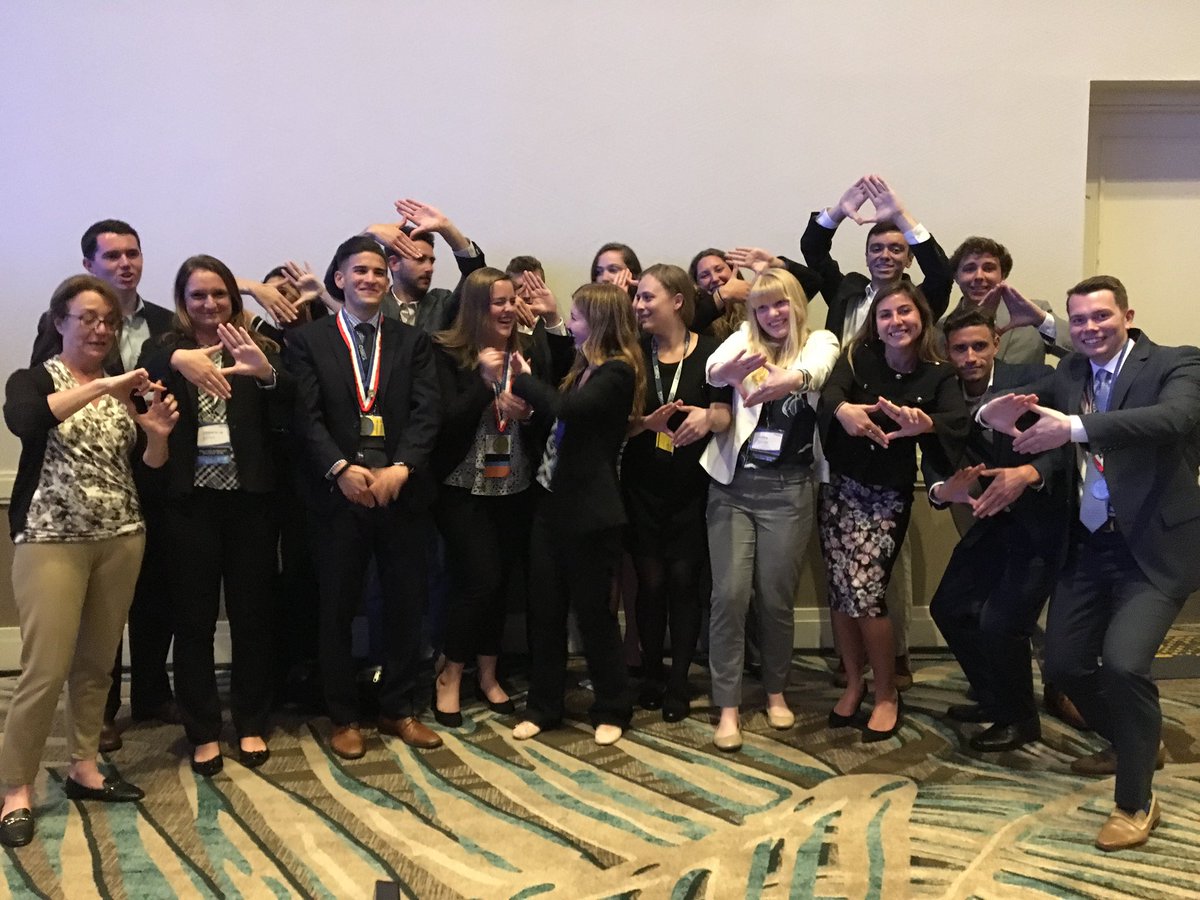 Endicott College DECA tweet media