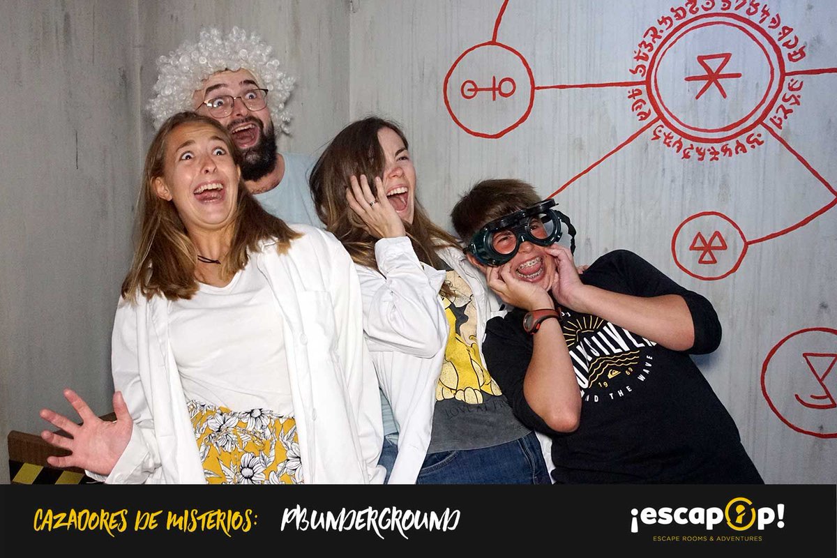 Son unos profesionales del misterio, se hacen llamar «Pbunderground» y solo les falta poner su música preferida para sentirse como en casa dentro de una mazmorra, un laberinto, o nuestro almacén abandonado. Yeah!!!
#escaperoom #tenerife #elmedano #ocio #semanasanta