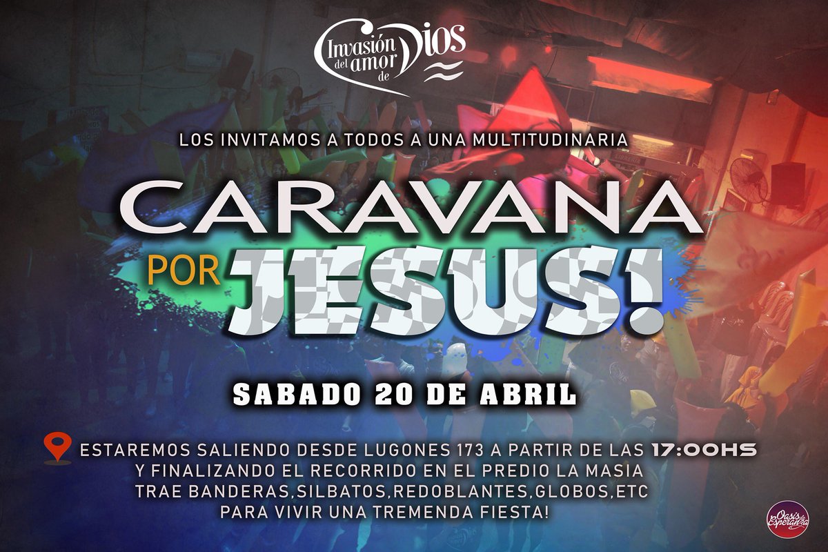 OdEsperanza's tweet photo. #CaravanaxJesus https://t.co/W4ujtsYNeK
