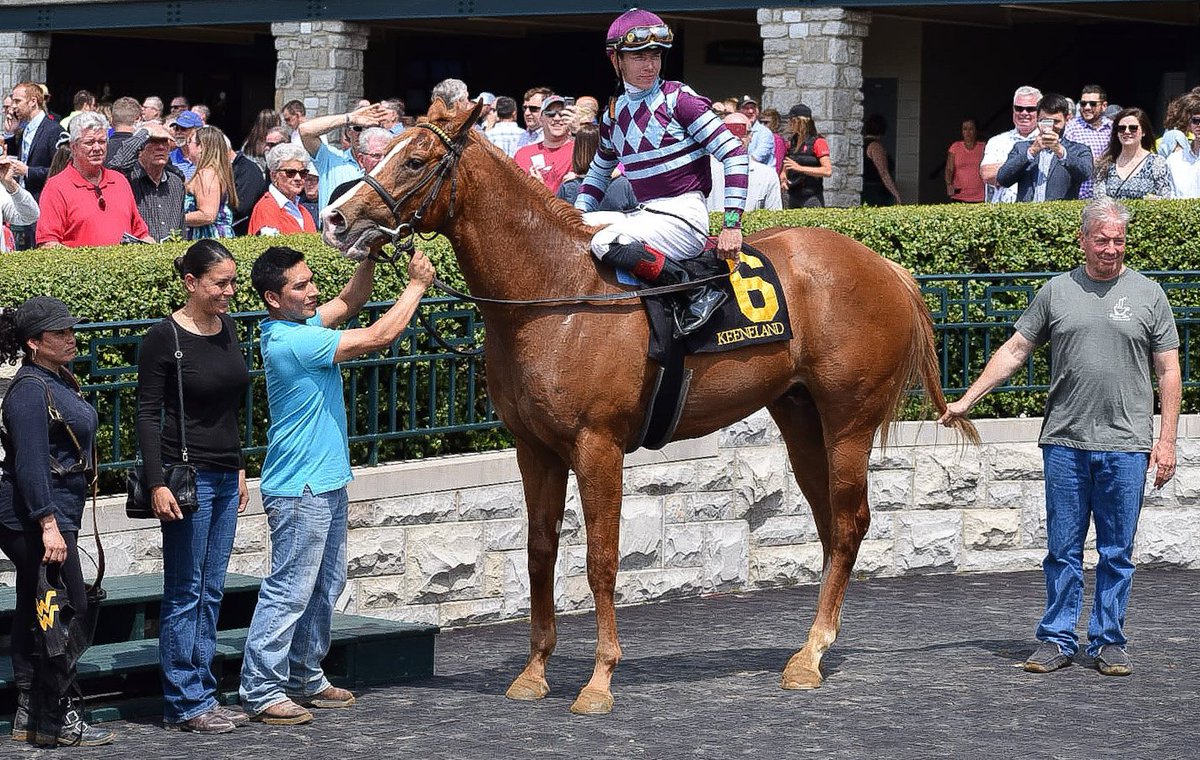 Jockey Tyler Gaffalione (@tgjockey) on Twitter photo Joker On Jack, with <a href="/TGjockey/">Jockey Tyler Gaffalione</a> aboard, breaks his maiden at <a href="/keenelandracing/">Keeneland Racing</a>.
Congratulations to trainer Wesley Ward and owner <a href="/IceWineStable/">Ice Wine Stable</a>! Joker On Jack, with <a href="/TGjockey/">Jockey Tyler Gaffalione</a> aboard, breaks his maiden at <a href="/keenelandracing/">Keeneland Racing</a>.
Congratulations to trainer Wesley Ward and owner <a href="/IceWineStable/">Ice Wine Stable</a>!
