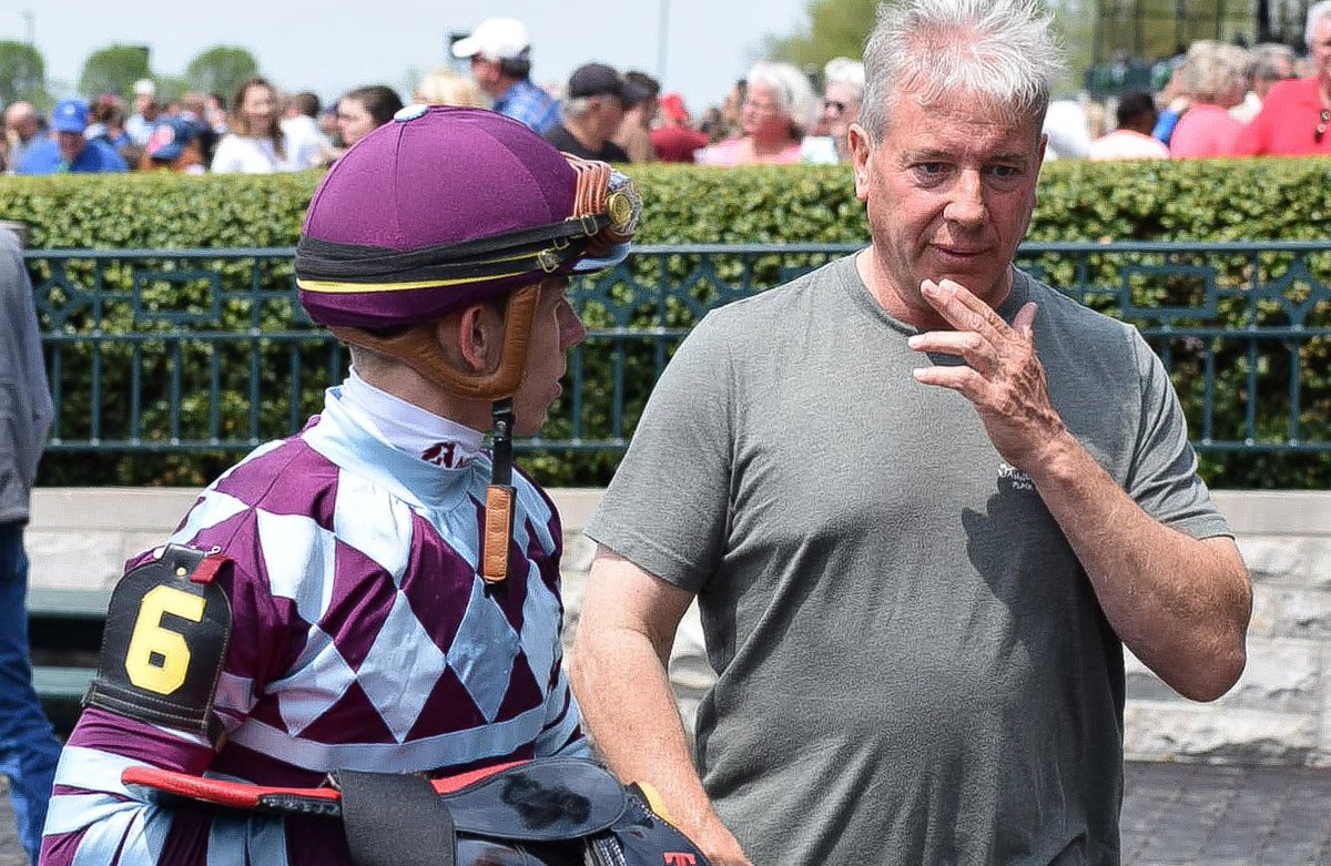 Jockey Tyler Gaffalione tweet media