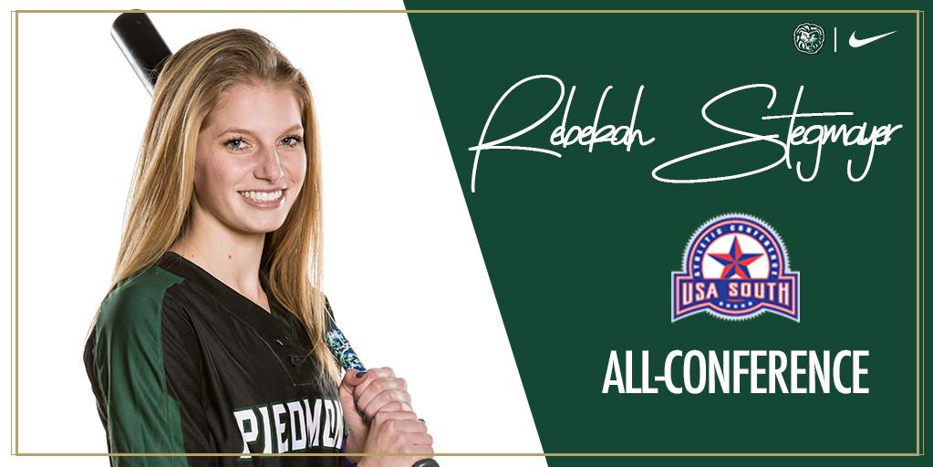 PiedmontLions's tweet photo. Eckman, Sauls, Stegmayer &amp; White all earned USA South West Division All-Conference honors! #OneRoar https://t.co/XhNAV2mBzd