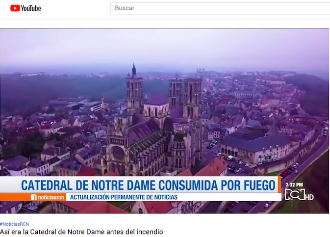 Estoy indignado de la cantidad de pavadas que escuché y ví (ver imagen como muestra) estos días con respecto al incendio de la Catedral de #NotreDame de #París así que con mis humildes conocimientos preparé este video para ayudar a los colegas periodistas: youtu.be/qGXDp6W9ct0