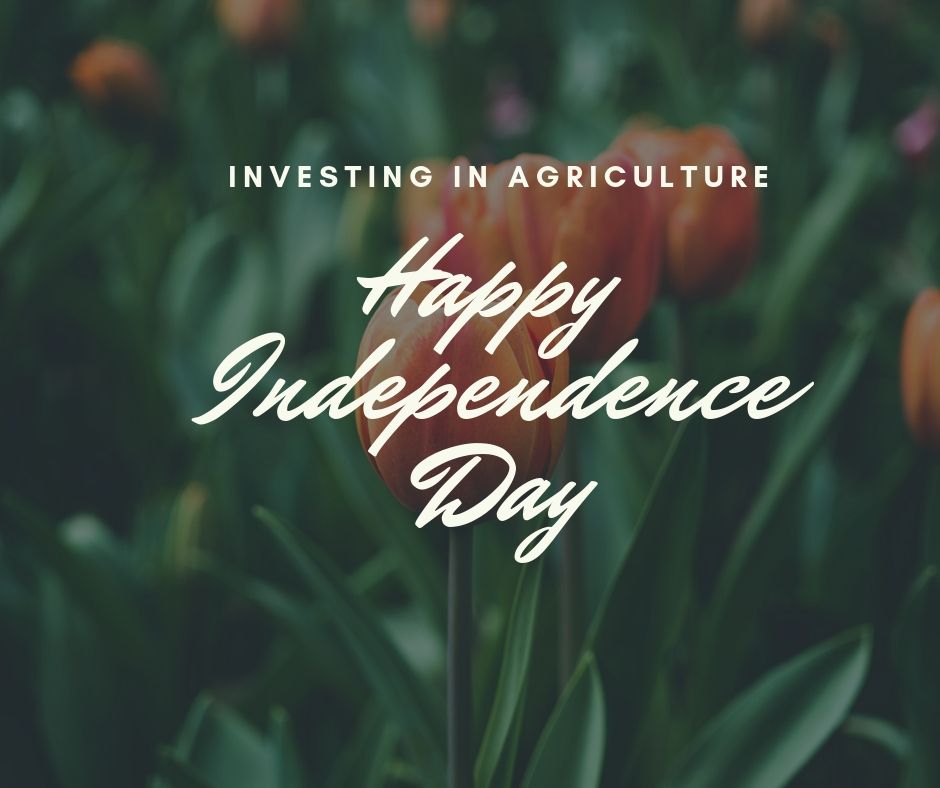 Happy Independence Day from YouFarm! 
#MuvhuMuneMari
#InvestingInAgriculture
#AgriTech