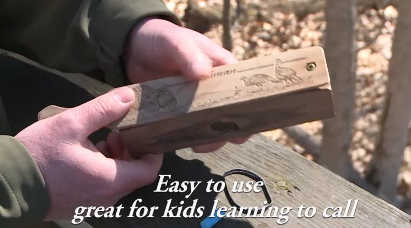 OhioDivWildlife's tweet photo. #LearntoHuntVideo: Turkey Box Call (Striker). Another call to use when hunting turkeys - the striker box call. Great to use when teaching kids: https://t.co/RQtwfMQNFB If you're just curious about learning to shoot, hunt, or fish, visit https://t.co/Ekk9MXxIe4 #huntohio #boxcall https://t.co/yo8y6QJBxo