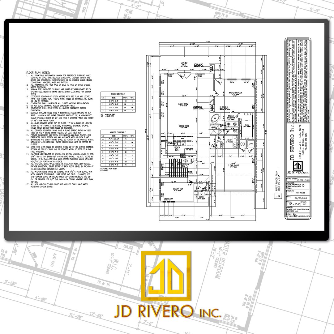 jdriveroinc's tweet photo. Our set of drawings is complete, in which you will appreciate all the specifications and references of each segment of the design.
*
*
#setofplans #blueprints #permit #construction #residential #commercial #additions #remodeling #newconstruction https://t.co/kcANvCA1jA