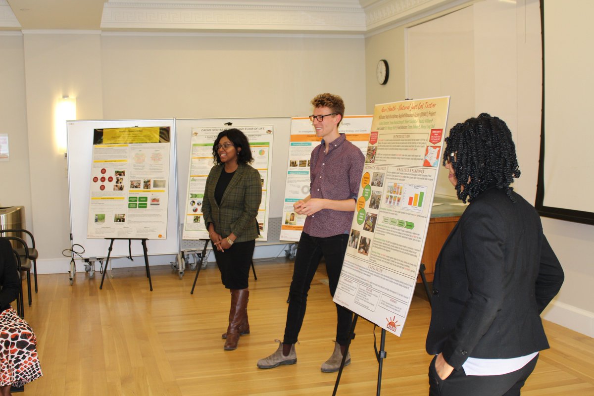 MarketMattersIn's tweet photo. We were thrilled to have several #MMM Fellows' companies represented at the @CornellDyson #EmergingMarkets Symposium! @Cornell students presented on their collaborations with @fannie_gondwe, @azurihealth, @yoli0604, and O'live Handmade Soaps https://t.co/3OOTPcx0qq