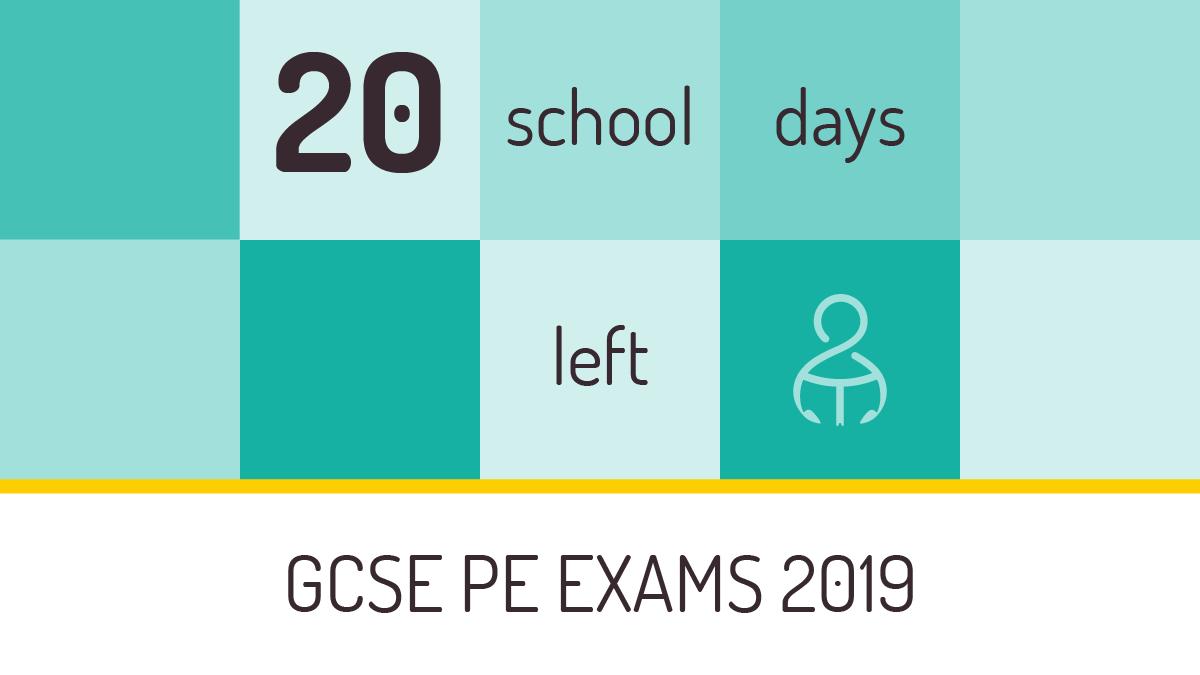 The_EverLearner's tweet photo. 4 weeks to go. Get an account for all of your students for as little as Β£30!
Check out https://t.co/2xC8ZNeVC6 for full, exam board specific teaching, revision and quizzes for all PE GCSEs. #RevisionToolkit https://t.co/OAb1Li4oob